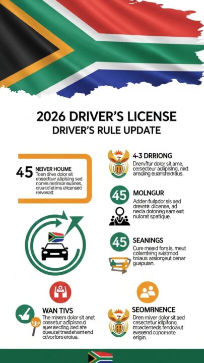 SA drivers face strict 2026